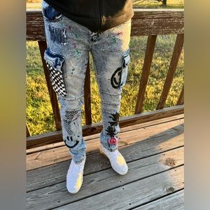 •Be Happy• Jeans by Maison Noir